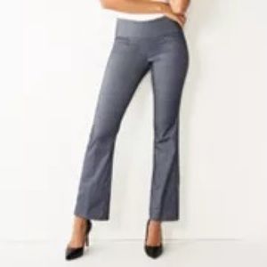 Nine West XL Mid Rise Boot Cut Pants NWT